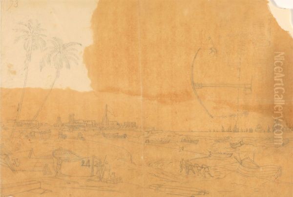 South East View of Fort St George, Madras - view 1