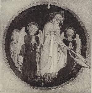 God bestowing the Holy Spirit by Giovanni Francesco Da Rimini
