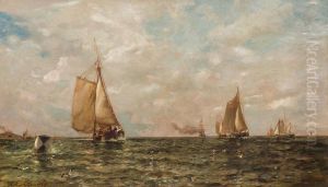 Coming into Harbor, Long Island by Arthur Quartley