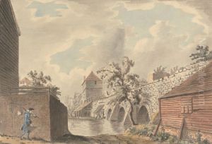 Arches in the City Wall, Canterbury