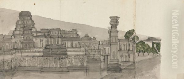 Exterior View of Kailasa - view 1