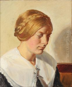 Portrait of Ella Saxild.