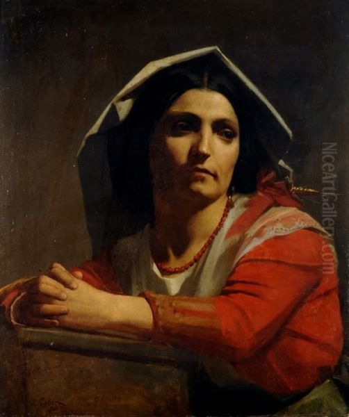 Peasant woman from Abruzzo - view 1