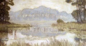 Landscape With Overgrown Pond Landscape With Overgrown Pond