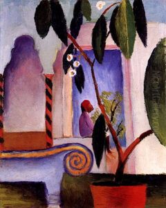 Arabisches Cafe by August Macke