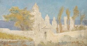Church In Santorini by Pavlos Calligas