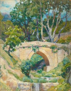 Crimea. Bridge in Koreiz