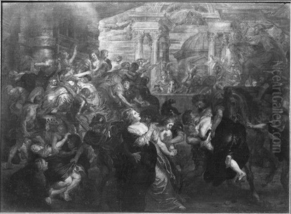 The Rape of the Sabines - view 1