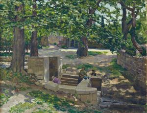 Bakhchisaray. By the well