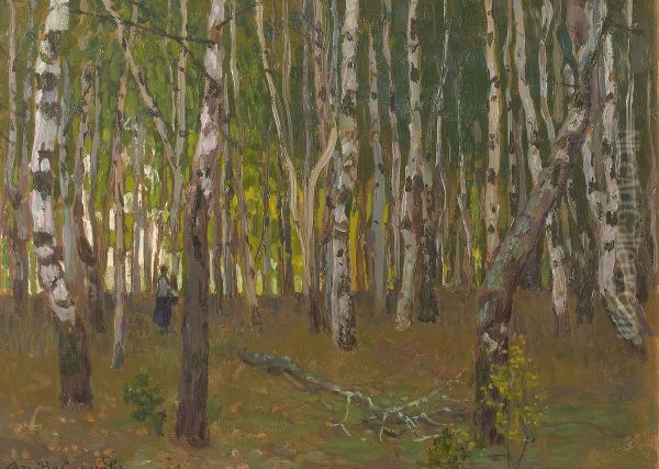 Demyanovo. Birch Grove - view 1