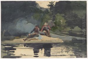 Building a smudge by Winslow Homer