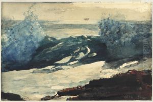 Prout's Neck Surf by Winslow Homer