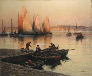 Sunset by Georges Maroniez