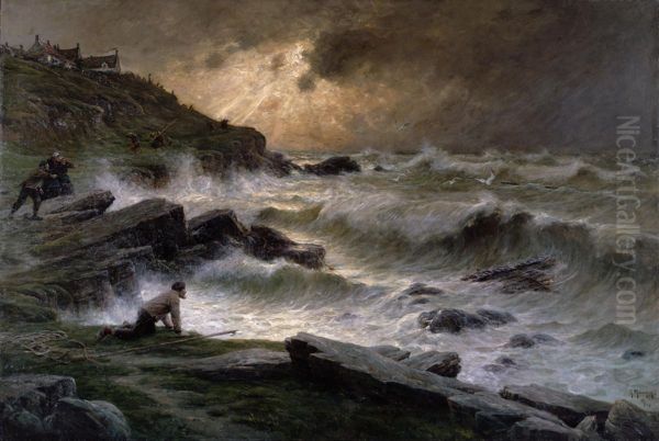 Wreckers off the Brittany Coast - view 1