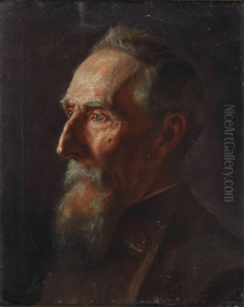 Portrait of an elderly man. - view 1