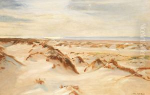 Klitter, Skagen. by Michael Peter Ancher