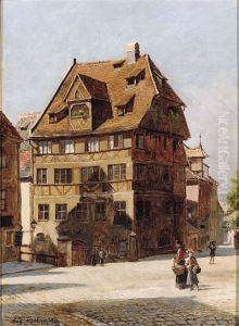 The House of albrecht Durer im Nuremburg by August Fischer