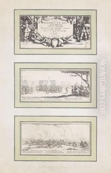 Les Grandes Miseres Et Les Malheurs De La Guerre. by Jacques Callot