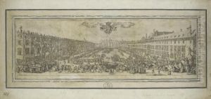 La Carriere De Nancy, Ou La Rue Neuve by Jacques Callot