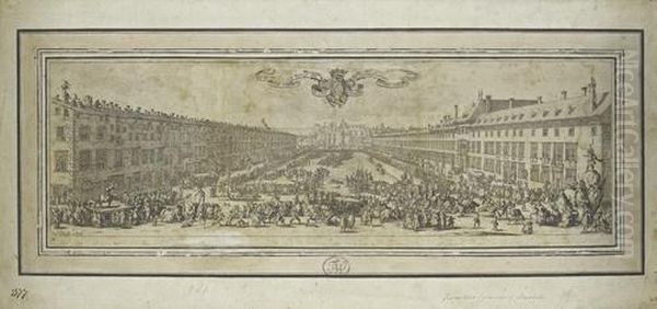 La Carriere De Nancy, Ou La Rue Neuve (lieure 589) - view 1