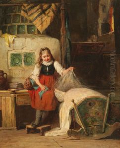 Geschwisterliebe by August Muller
