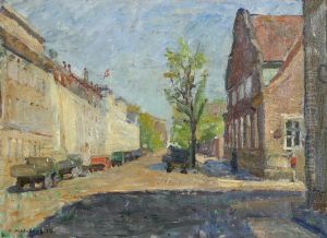 Street view. by Axel Bredsdorff