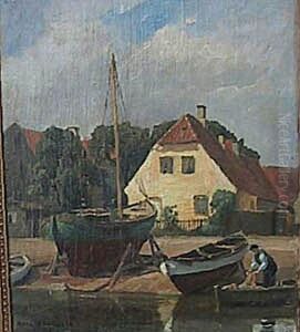 View from the port of Kastrup.