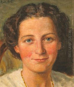 Portrait of a young woman.