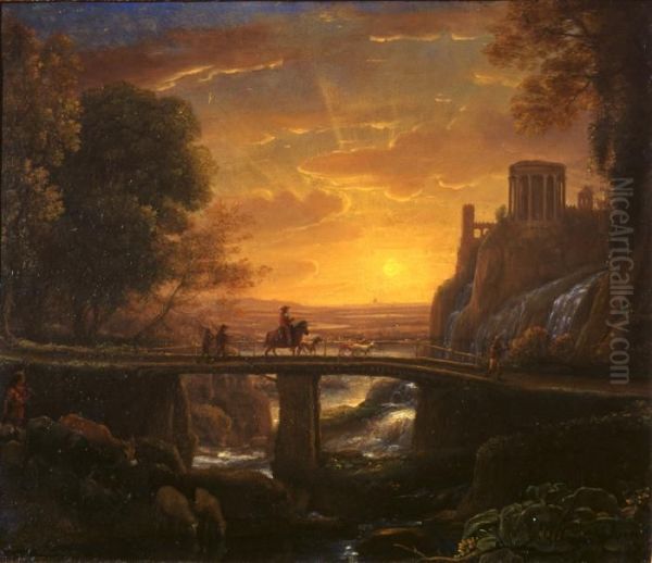 Landscape with an Imaginary View of Tivoli - view 1