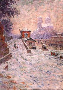 Notre-Dame par la neige