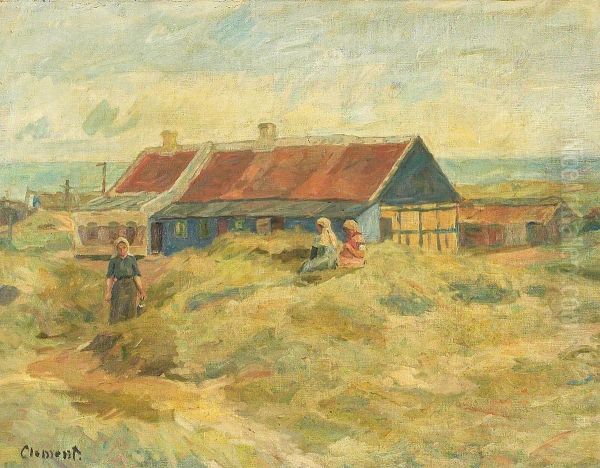 The Blue House in Skagen. - view 1