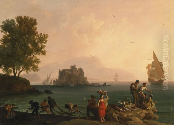 Coastal landscape near Naples - view 1