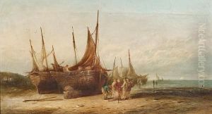 Fishing Boats On The Shore