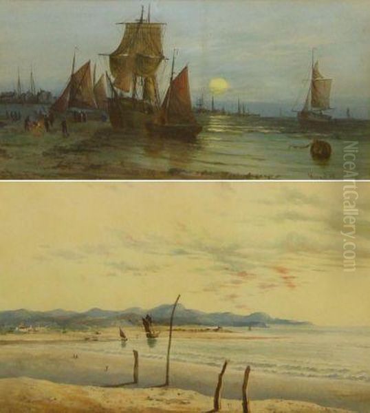 Inscribed "moonrise" - view 1