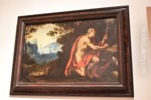 Saint Jerome in the desert by Domenico Zampieri (Domenichino)