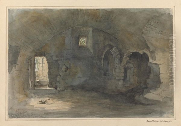 The Chapel, Dirleton Castle, Scotland - view 1