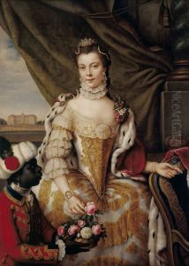 Queen Charlotte of the United Kingdom by Johann Georg Ziesenis