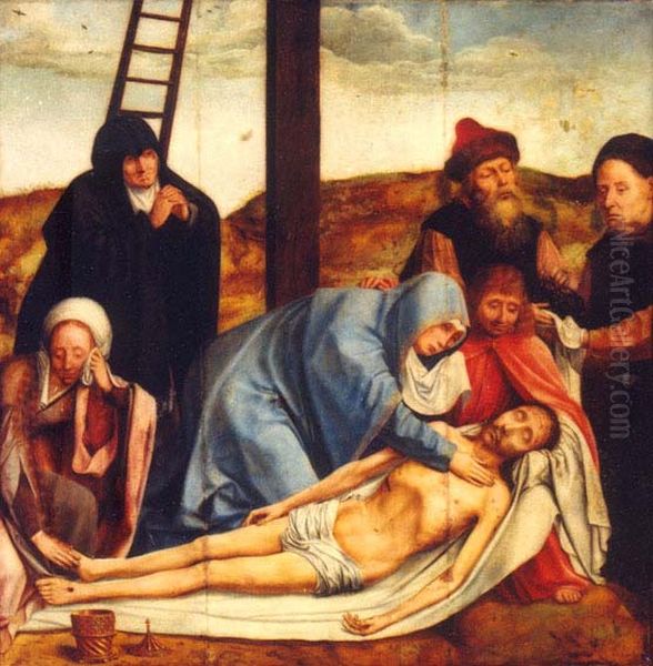 Lamentation, near the Cross - view 1