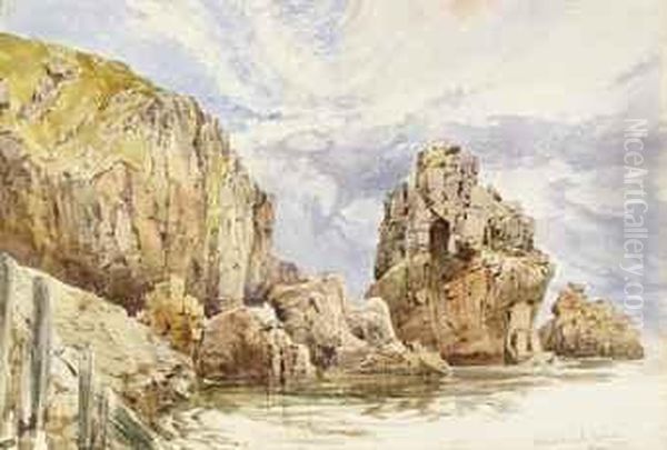 Entrance To The Harbour, Sark - view 1