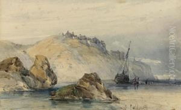 Shipping Off The Coast Of Granville, Normandy - view 1