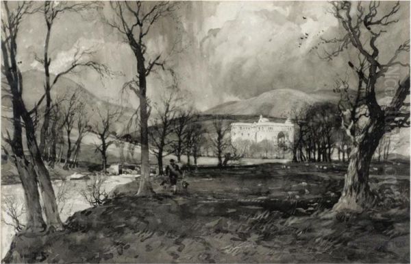 Hermitage Castle, Roxburghshire - view 1