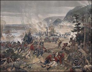 Battle ofQueenston Heights, 1812 by unknown