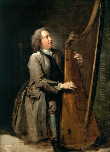 David Lewis by William Hogarth - view 1