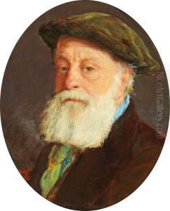 Self-portrait by James Clarke Hook