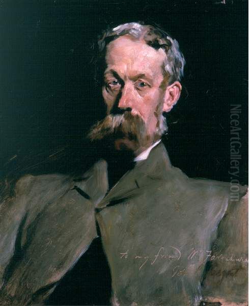 Dr Robert Farquharson of Finzean by John Singer Sargent - view 1