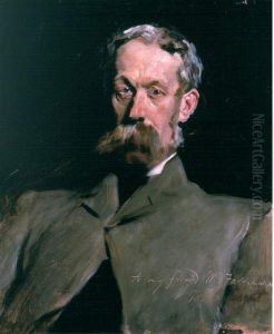 Dr Robert Farquharson of Finzean by John Singer Sargent by John Singer Sargent