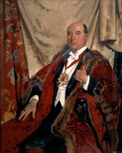 Lord Provost Sir Andrew Lewis LLD by Sir William Orpen