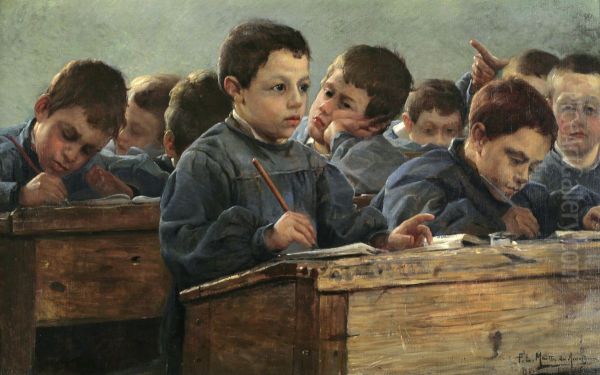 In the classroom - view 1