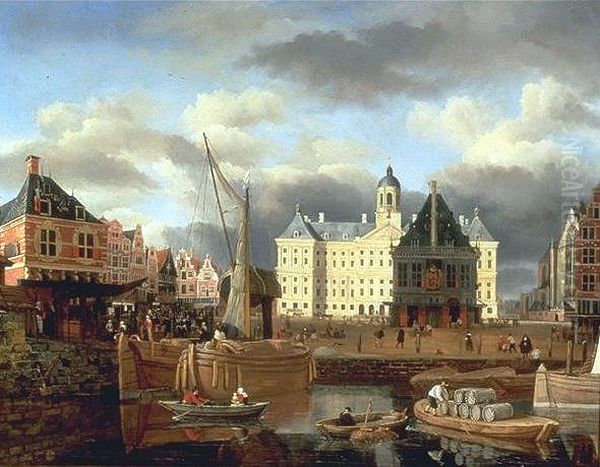 De Dam met Paleis en Waag - view 1