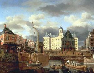 De Dam met Paleis en Waag